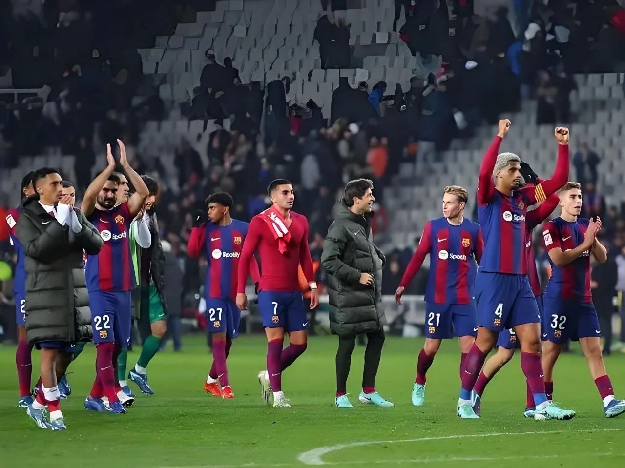 巴塞罗那青年军接连爆发,击败对手 巴塞罗那青年军接连爆发,击败对手