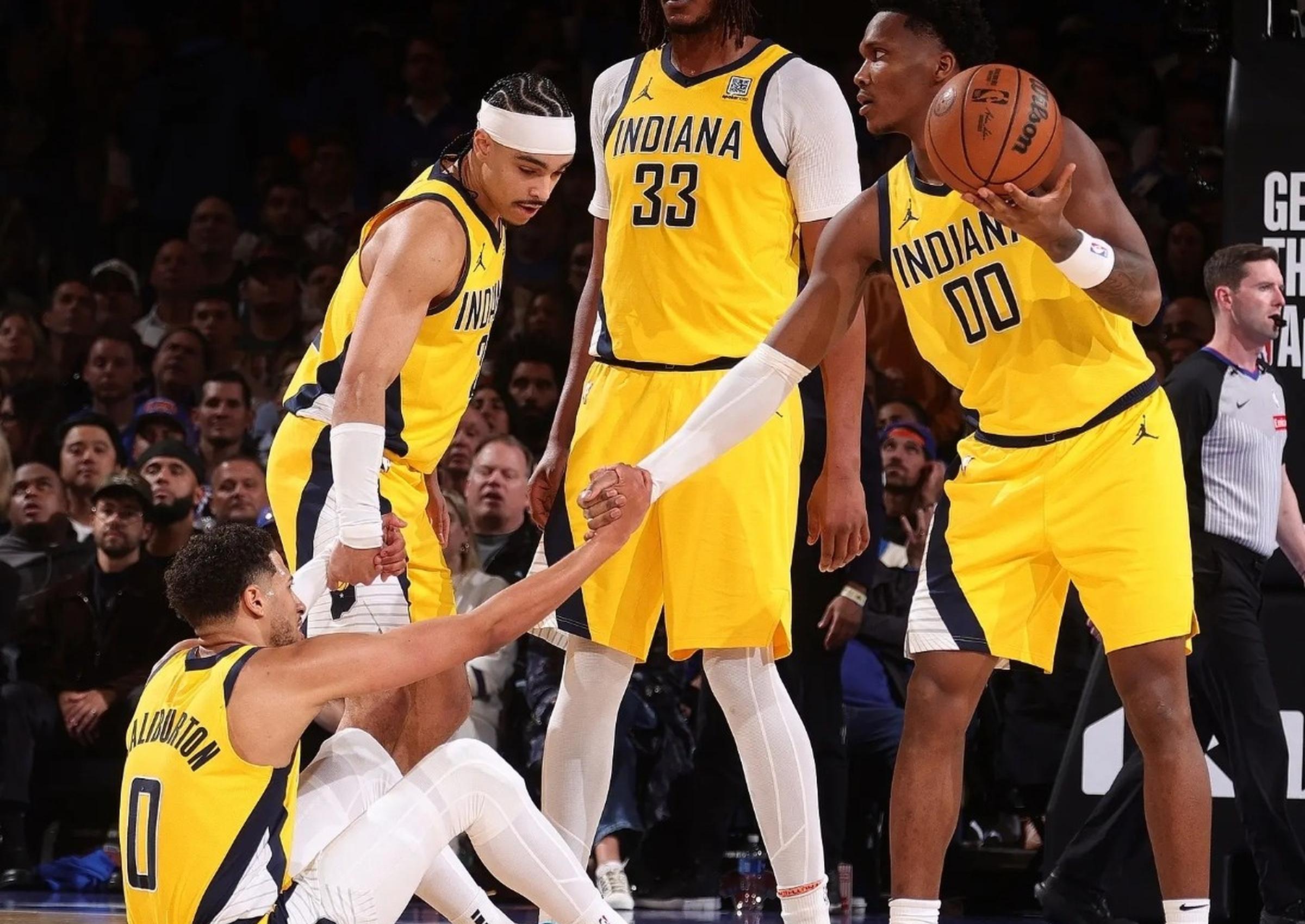 步行者队夺魁成功,成为里程碑 步行者队夺魁成功,成为里程碑